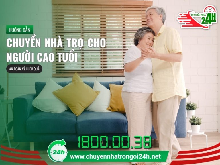 Chuyển nhà trọ cho người cao tuổi