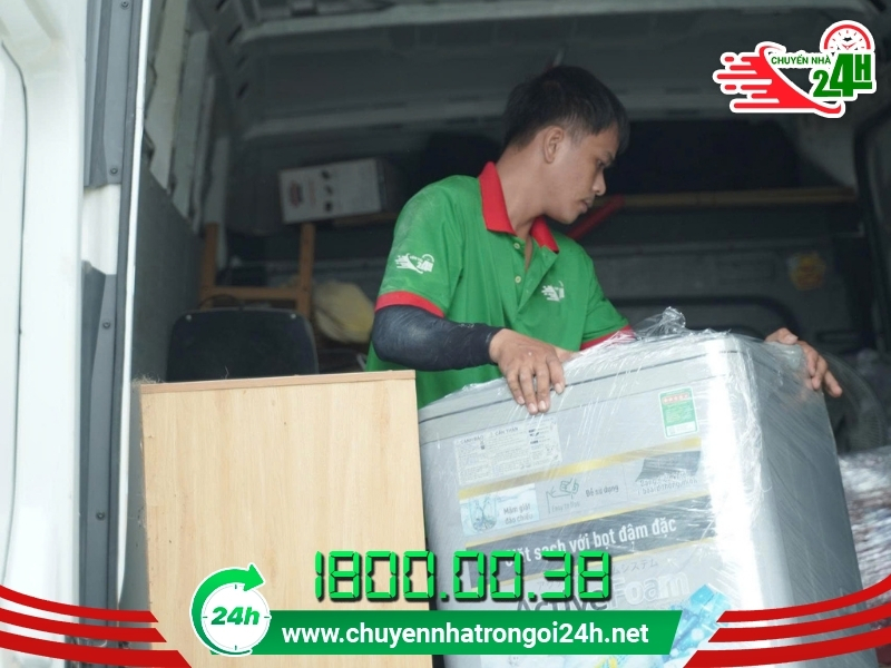 Dịch vụ vận chuyển máy giặt uy tín, chuyên nghiệp