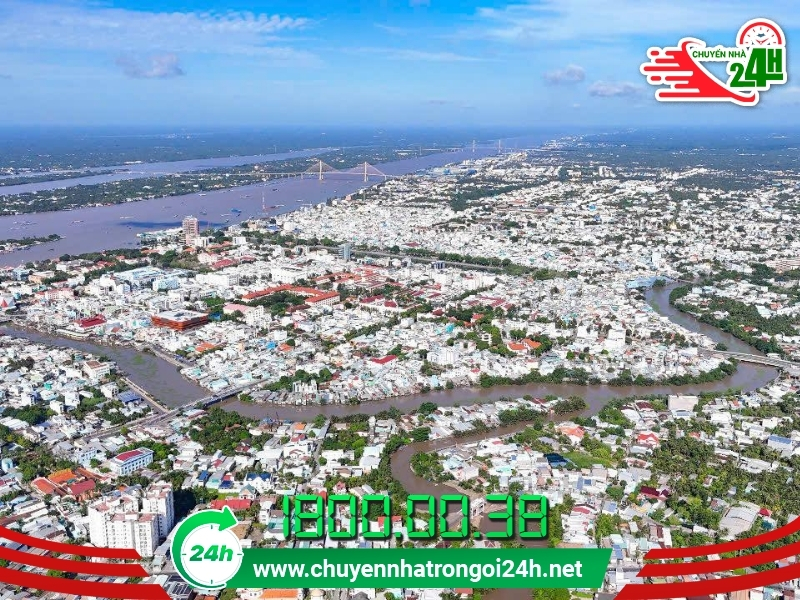 Đặc thù địa lý gây cản trở việc chuyển nhà tại Đồng Tháp