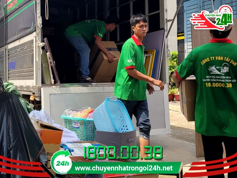 Nhân viên chuyển nhà An Giang chuyên nghiệp, nhiệt tình