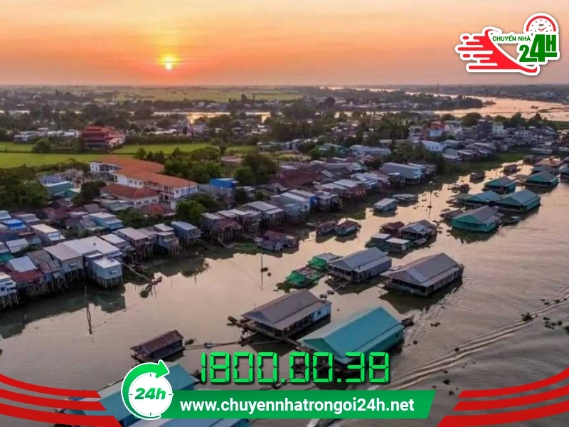 Vĩnh Long với đặc thù sông ngòi kênh rạch chằng chịt