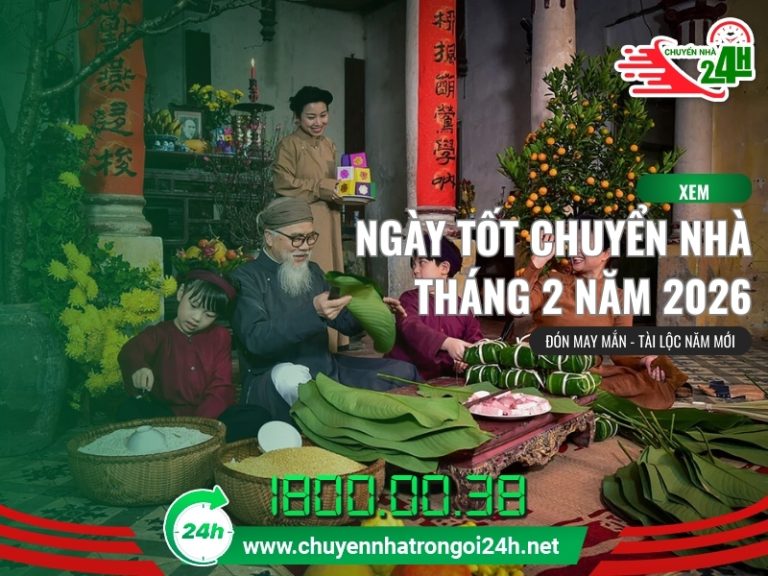 Xem ngày tốt chuyển nhà tháng 2 năm 2026