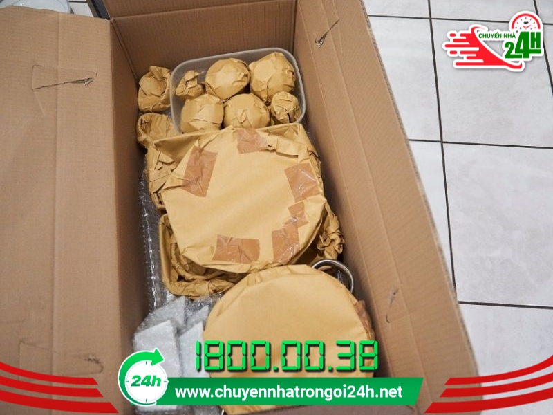 Tận dụng không gian thùng carton
