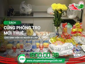 cách cúng phòng trọ mới thuê