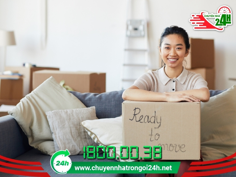 Chuẩn bị 1 thùng đồ riêng cho bé đựng các đồ dùng cần thiết