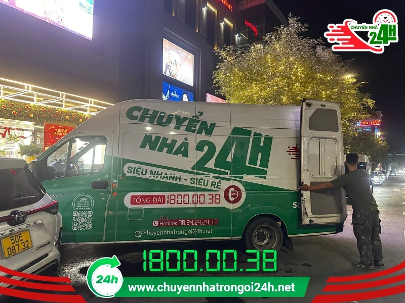Giải pháp chuyển nhà ban đêm an toàn, chuyên nghiệp của Chuyển Nhà 24H