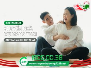 chuyển nhà mẹ mang thai