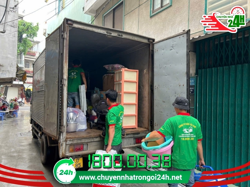 Quy trình chuyển trọ phường Bình Lợi Trung của Chuyển Nhà Trọn Gói 24h