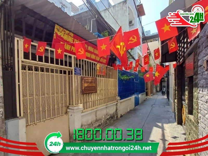 Một góc phường Xuân Hòa với đặc thù hẻm nhỏ