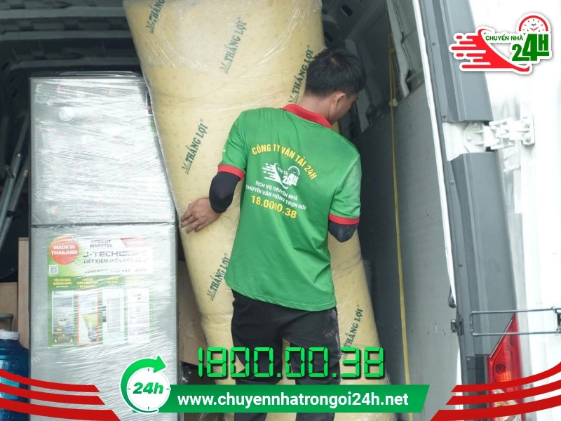 Giải pháp chuyển trọ Phường Tân Phú chuyên nghiệp giá tốt của Chuyển Nhà Trọn Gói 24H